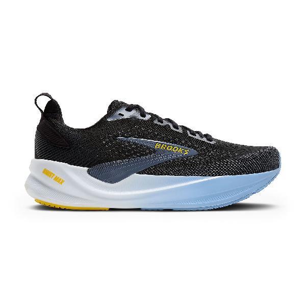 Foto van Brooks Ghost Max 4 hardloopschoenen Black/Folkstone heren