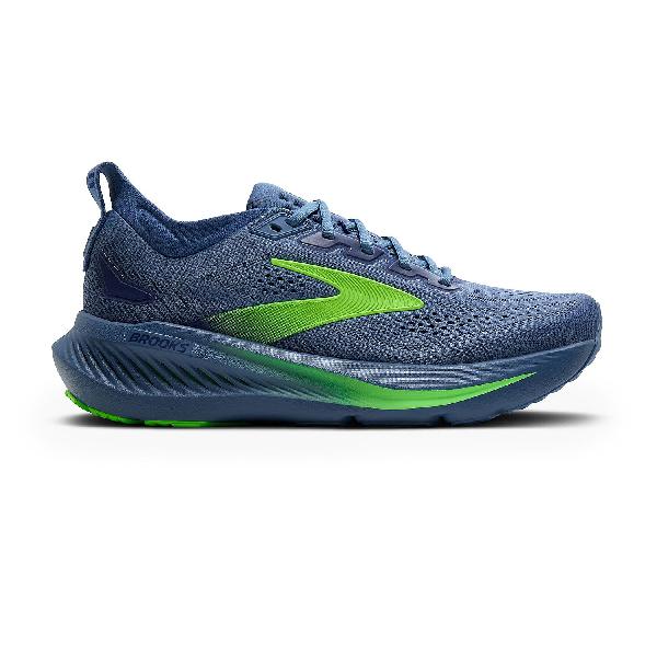 Foto van Brooks Glycerin 23 hardloopschoenen Moonlight/Blue/Green Gecko heren