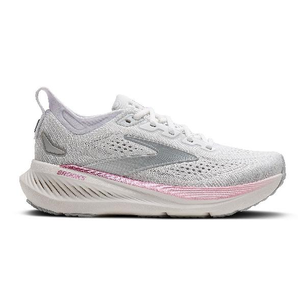 Foto van Brooks Glycerin 23 hardloopschoenen White/Harbor Mist/Metallic dames