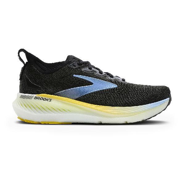 Foto van Brooks Glycerin GTS 23 hardloopschoenen Black/Cyber Yellow/Nightlife heren