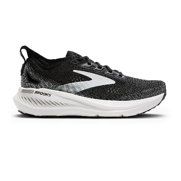Foto van Brooks Glycerin GTS 23 hardloopschoenen Black/Grey/White dames