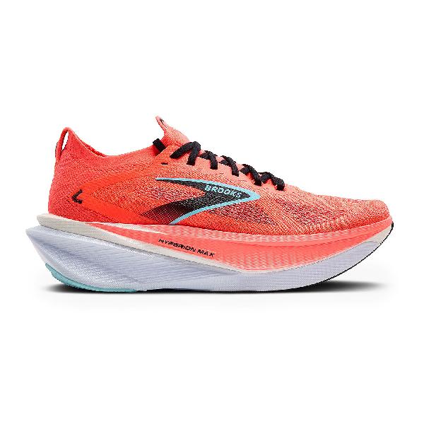 Foto van Brooks Hyperion Max 3 hardloopschoenen Fiery Coral/Black/Atomizer heren
