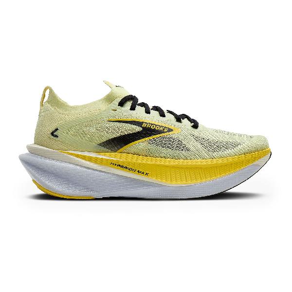 Foto van Brooks Hyperion Max 3 hardloopschoenen Luminary/Cyber Yellow/Black heren