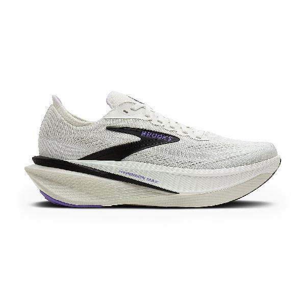 Foto van Brooks Hyperion Max 4 hardloopschoenen Grey/Black/Purple Hebe heren