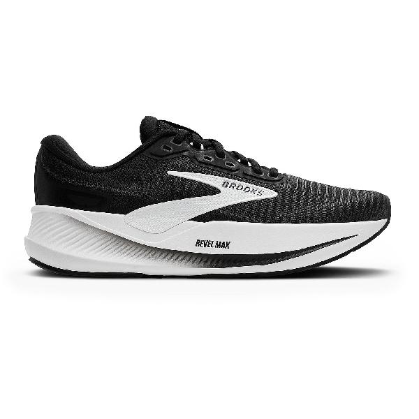 Foto van Brooks Revel Max hardloopschoenen Black/Grey/White dames