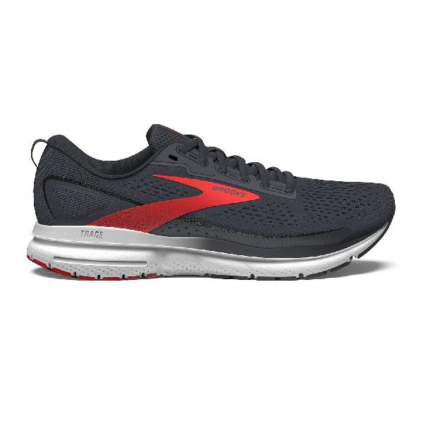 Foto van Brooks Trace 3 hardloopschoenen zwart/wit heren