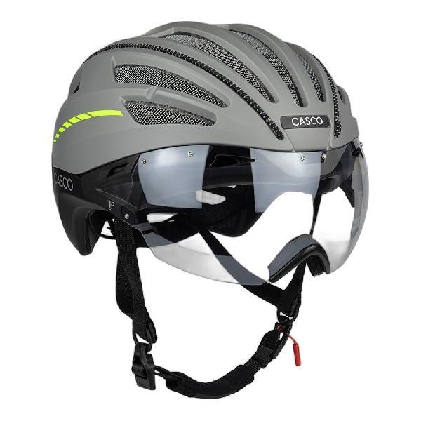 Foto van Casco SPEEDairo Stream Firefly fietshelm grijs/zwart