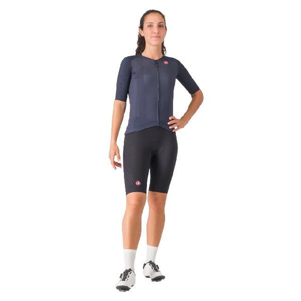 Foto van Castelli Aero pro 8s w jersey blauw dames M