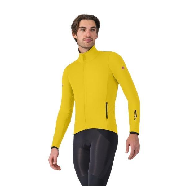 Foto van Castelli Alpha 150 fietsjack mango/mojito heren XL