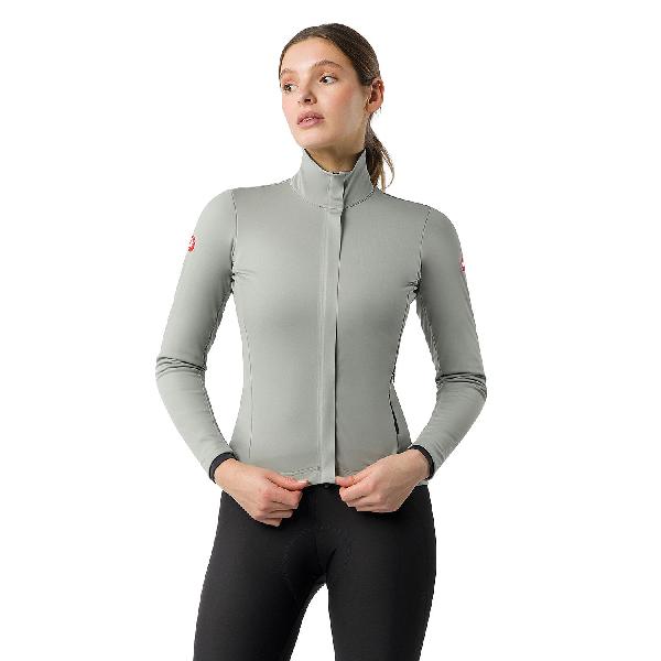 Foto van Castelli Alpha 150 fietsjack shadow/black dames