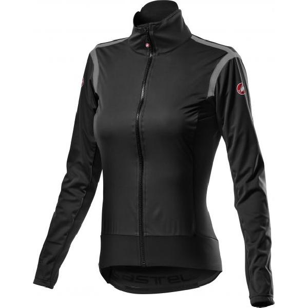 Foto van Castelli Alpha RoS 2 W light fietsjack zwart dames L