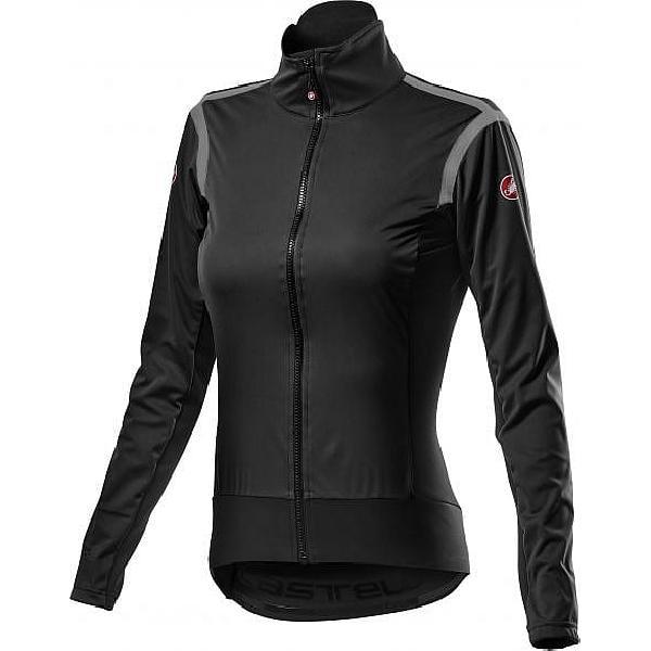 Foto van Castelli Alpha RoS 2 W light fietsjack zwart dames
