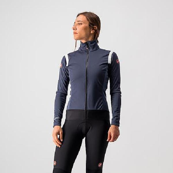 Foto van Castelli Alpha RoS 2 light fietsjack donkerblauw dames