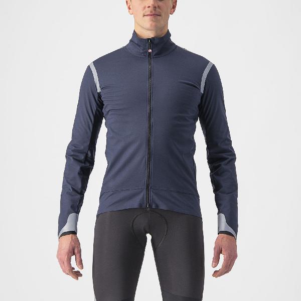 Foto van Castelli Alpha Ultimate Insulated fietsjack blauw heren XXL
