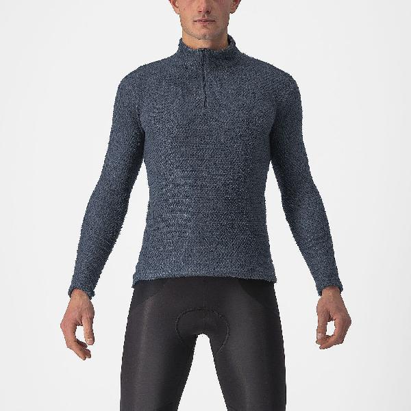 Foto van Castelli Cold Days 2nd layer ondershirt lange mouw blauw heren