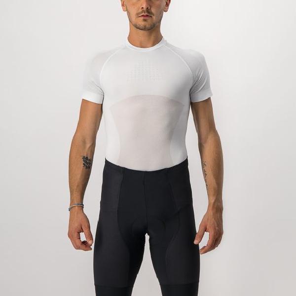 Foto van Castelli Core Seamless ondershirt korte mouw wit heren S-M