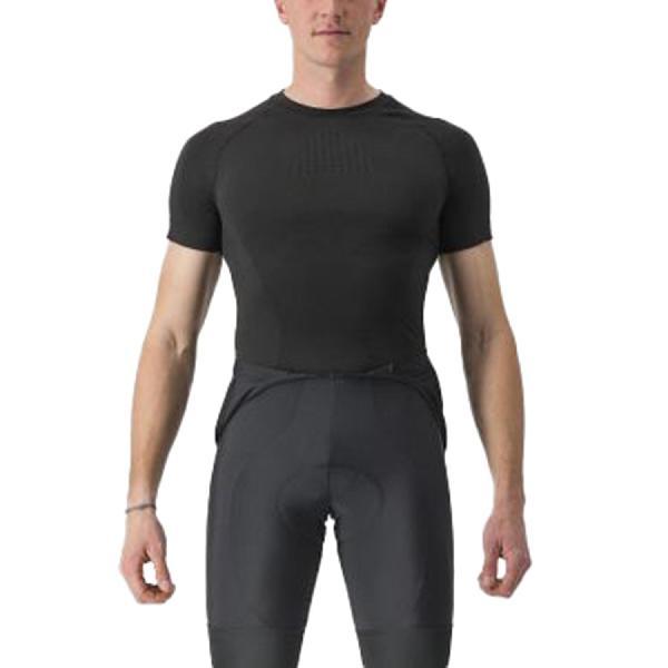 Foto van Castelli Core Seamless ondershirt korte mouw zwart heren