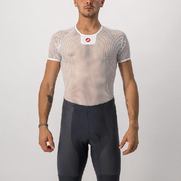 Foto van Castelli Core mesh 3 korte mouw ondershirt wit heren S-M