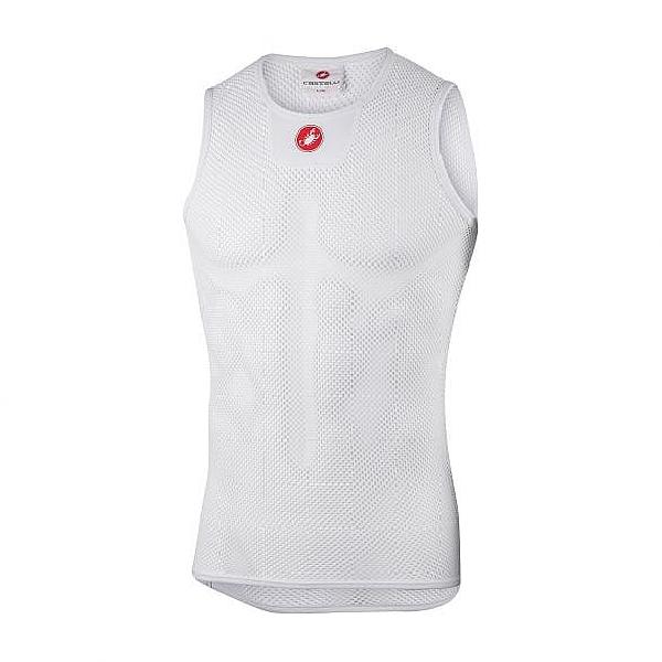 Foto van Castelli Core mesh 3 mouwloos ondershirt wit heren