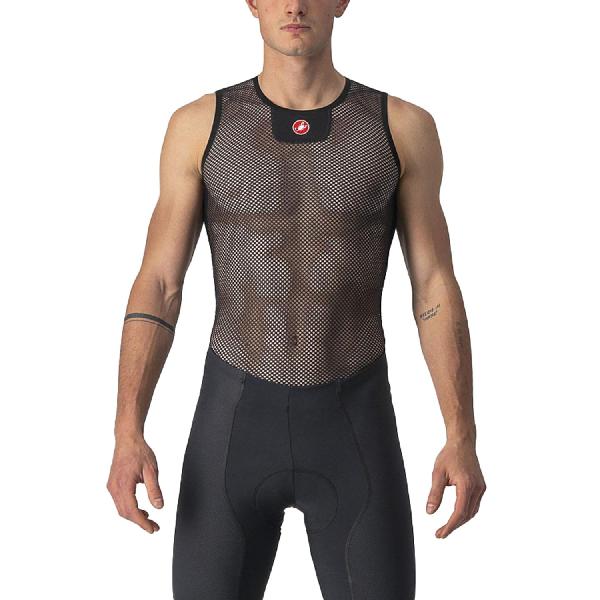Foto van Castelli Core mesh 3 mouwloos ondershirt zwart heren