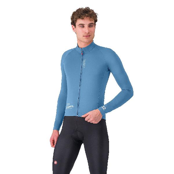 Foto van Castelli Do.Di.Ci. fietsjack metallic blue heren