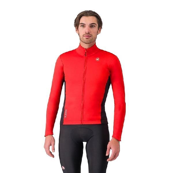 Foto van Castelli Entrata 2 fietsjack red/black heren
