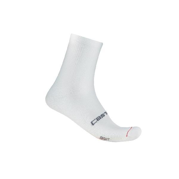 Foto van Castelli Espresso 12 sock wit unisex XXL