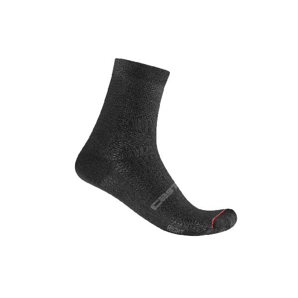 Foto van Castelli Espresso 12 sock zwart unisex XXL