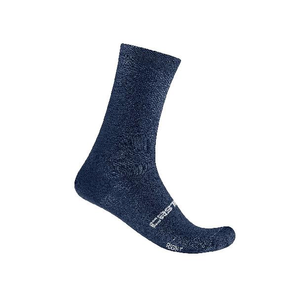 Foto van Castelli Espresso 18 sock blauw unisex