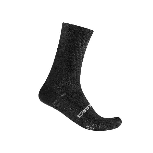 Foto van Castelli Espresso 18 sock zwart unisex S/M