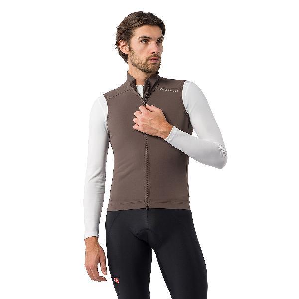 Foto van Castelli Espresso 2 fietsvest mouwloos chestnut heren