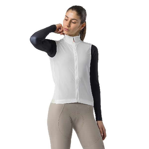 Foto van Castelli Espresso 2 fietsvest mouwloos ivory dames