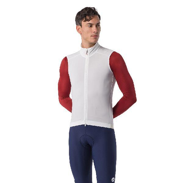 Foto van Castelli Espresso 2 fietsvest mouwloos ivory heren