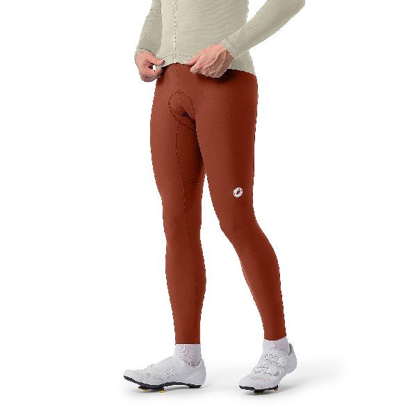 Foto van Castelli Espresso TRNSTN fietsbroek lang paprika heren