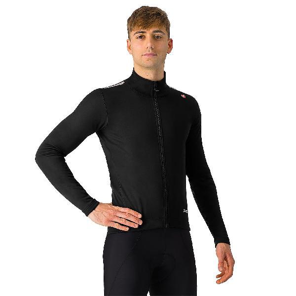 Foto van Castelli Espresso air jacket lange mouw light black heren