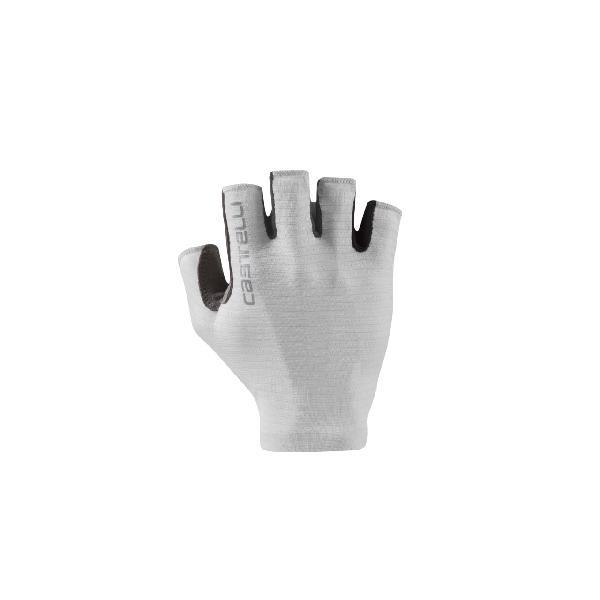 Foto van Castelli Espresso glove fietshandschoenen licht grijs dames M