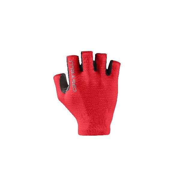 Foto van Castelli Espresso glove fietshandschoenen rood dames