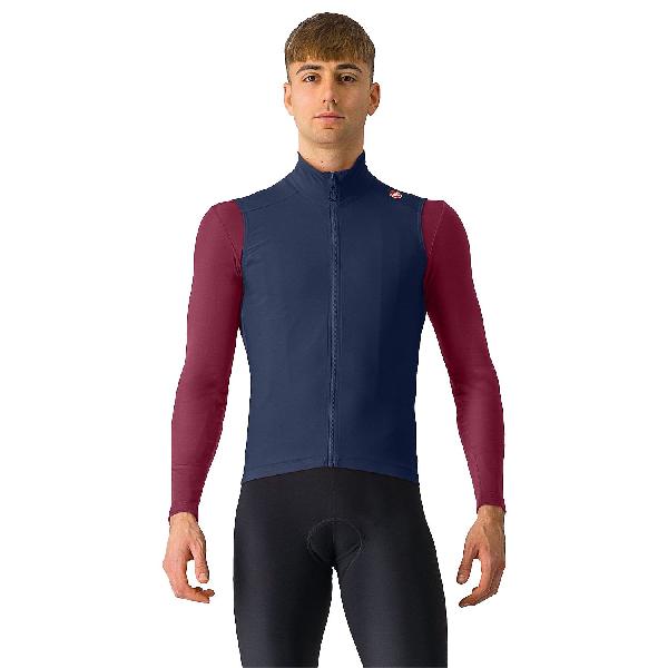 Foto van Castelli Espresso vest mouwloos belgian blue heren