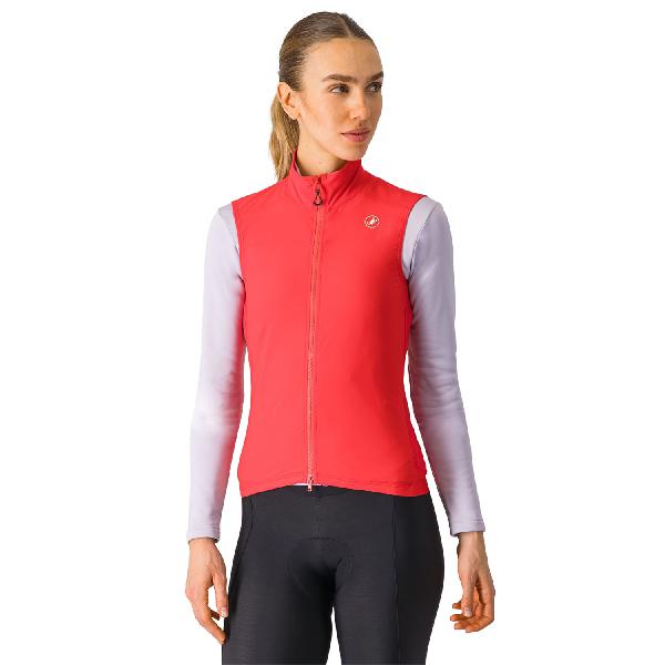 Foto van Castelli Espresso vest mouwloos hibiscus dames XL