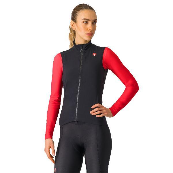 Foto van Castelli Espresso vest mouwloos light black dames L