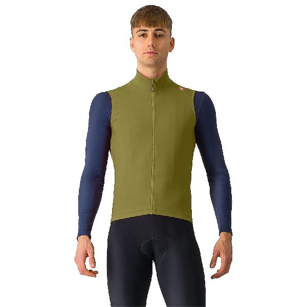 Foto van Castelli Espresso vest mouwloos sage/deep green heren