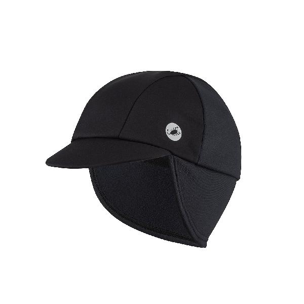 Foto van Castelli Estremo Thermal Winter Cap fietsmuts black unisex