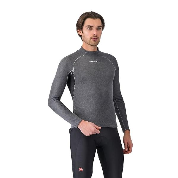 Foto van Castelli Flanders 2 long sleeve grijs heren