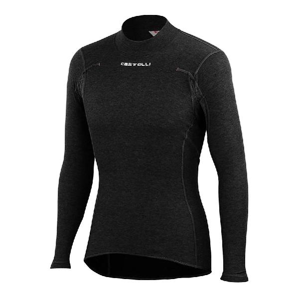Foto van Castelli Flanders warm LS ondershirt zwart heren