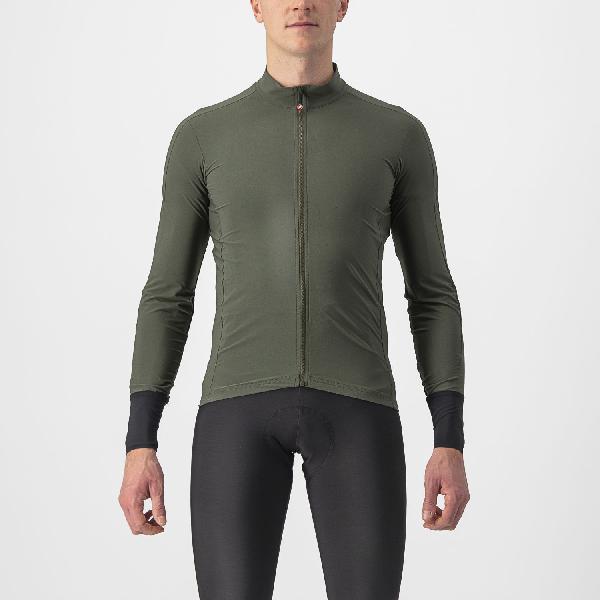 Foto van Castelli Flight Air fietshirt groen heren XL