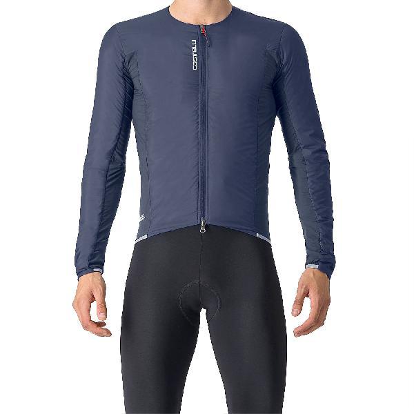 Foto van Castelli Fly Jack-Sey lange mouw fietsjack twilight blue heren