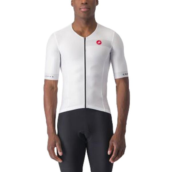 Foto van Castelli Free speed 2 race tri top wit/zwart heren