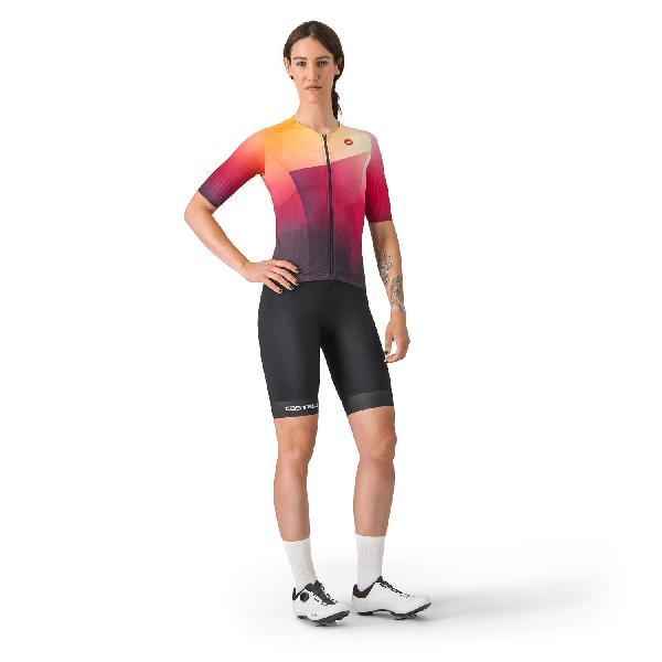 Foto van Castelli Free speed 3 W top oranje dames S