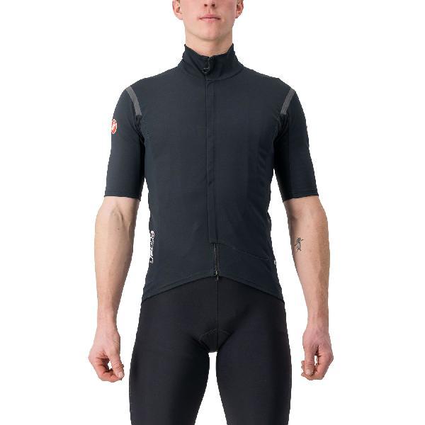 Foto van Castelli Gabba RoS 2 korte mouw fietsjack light black/black reflex heren XXL