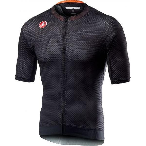 Foto van Castelli Insider korte mouw spinning shirt zwart heren
